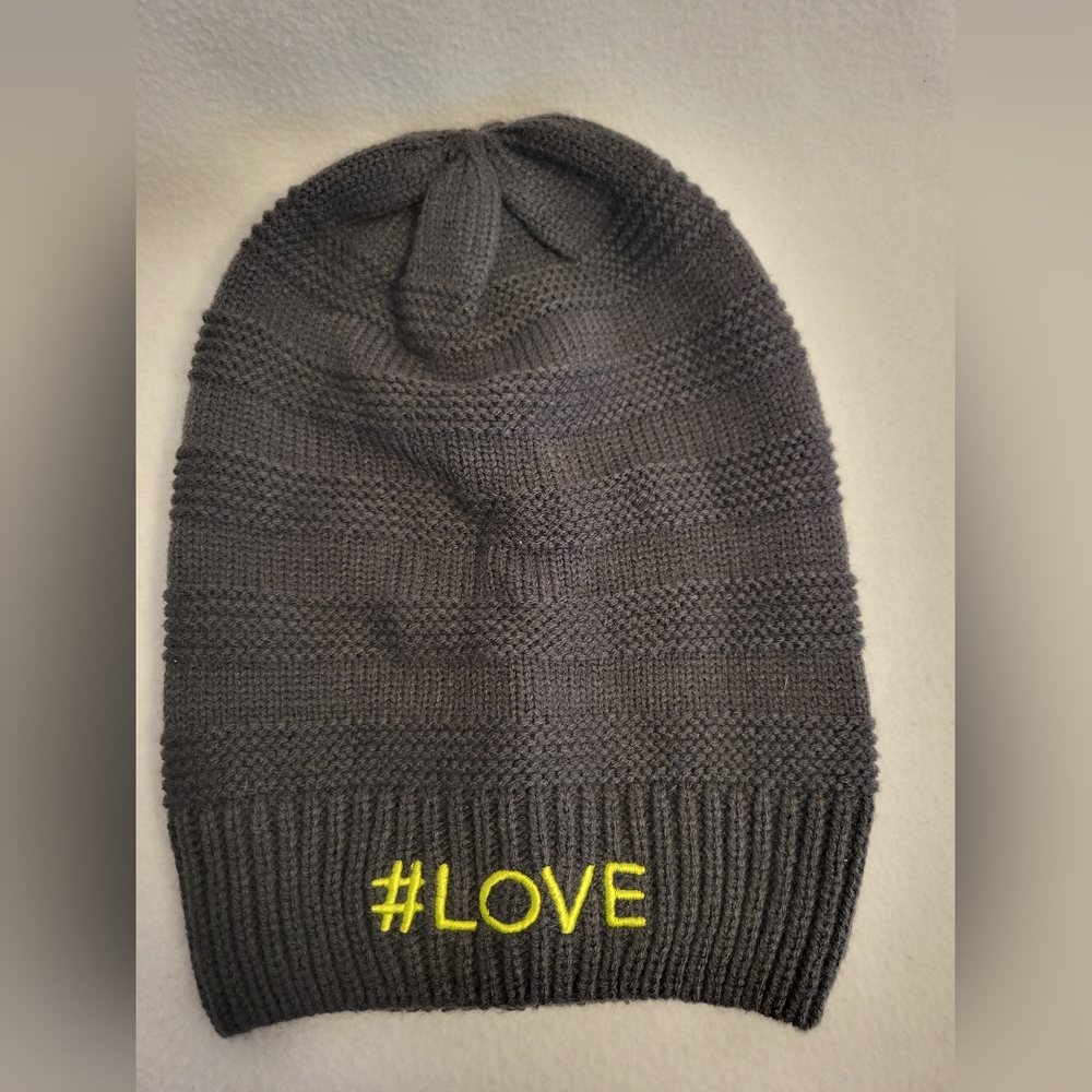 Gray Beanie Hat